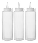 Dispenser flaskesett - 0,2L - 3 stk. - Rød - for Storkjøkken - XL - Storkjøkken