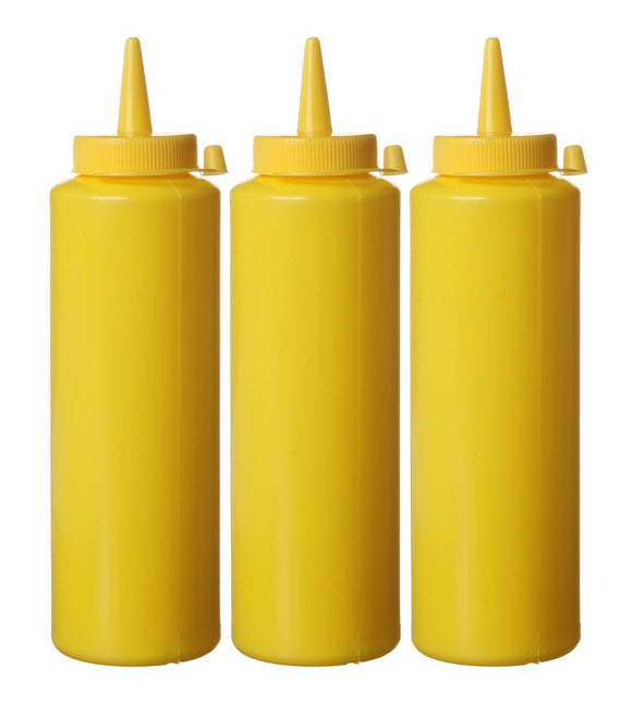 Dispenser flaskesett - 0,2L - 3 stk. - Rød - for Storkjøkken - XL - Storkjøkken