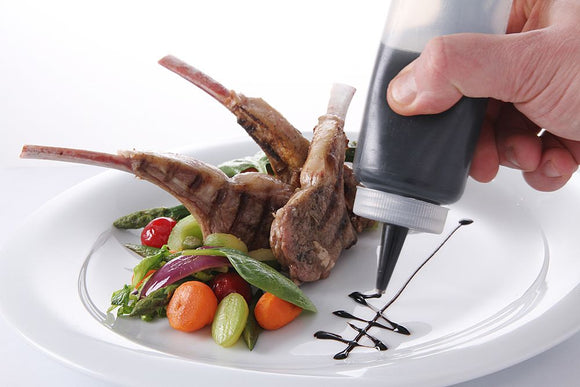 Dispenser flaskesett - 3 stk - 0,7L - Transparent - for Storkjøkken - XL - Storkjøkken