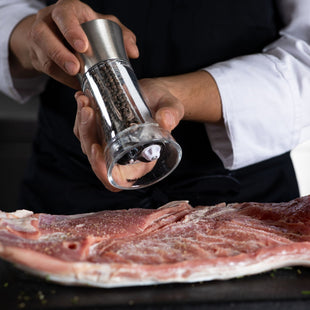 Dobbel stor pepper - og saltkvern, 190 mm - for Storkjøkken - XL - Storkjøkken