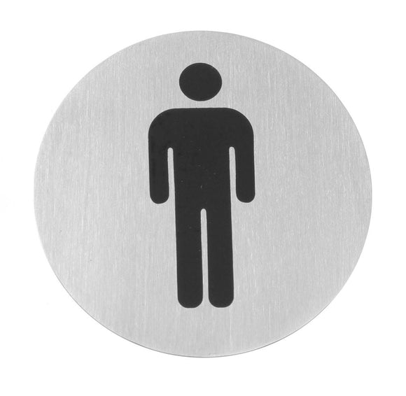 Dørskilt, rullestol, Ø75mm - for Storkjøkken - XL - Storkjøkken