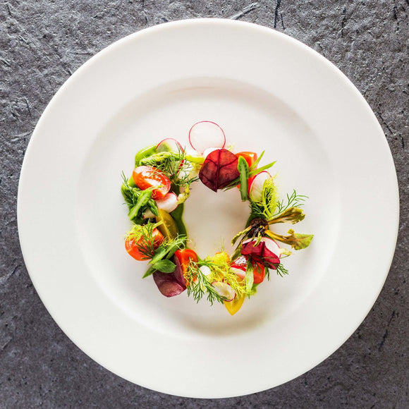 Dove flat felgplate, 160 mm, Min. kjøp: 6 - for Storkjøkken - XL - Storkjøkken