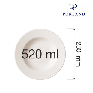 Dove flat kantplate, 230 x (h) 44 mm, Min. kjøp: 6 - for Storkjøkken - XL - Storkjøkken