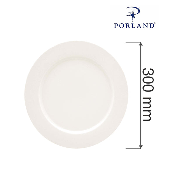 Dove flat kantplate, 300 mm, Min. kjøp: 6 - for Storkjøkken - XL - Storkjøkken