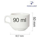 Dove stablet kopp, 90 ml, Min. kjøp: 6 - for Storkjøkken - XL - Storkjøkken