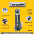 Drikkemikser med én spindel, 165 x 170 x (H) 550 mm - for Storkjøkken - XL - Storkjøkken