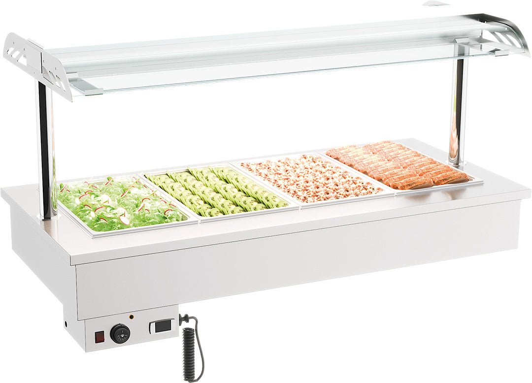 Drop - in bain - marie enhet 4/1 - for Storkjøkken - XL - Storkjøkken