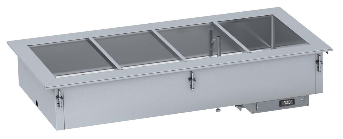 Drop - in bain - marie enhet 5/1 - manuell vannfylling - for Storkjøkken - XL - Storkjøkken