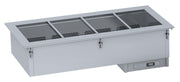 Drop - in bain - marie enhet varmluft 4/1 - for Storkjøkken - XL - Storkjøkken
