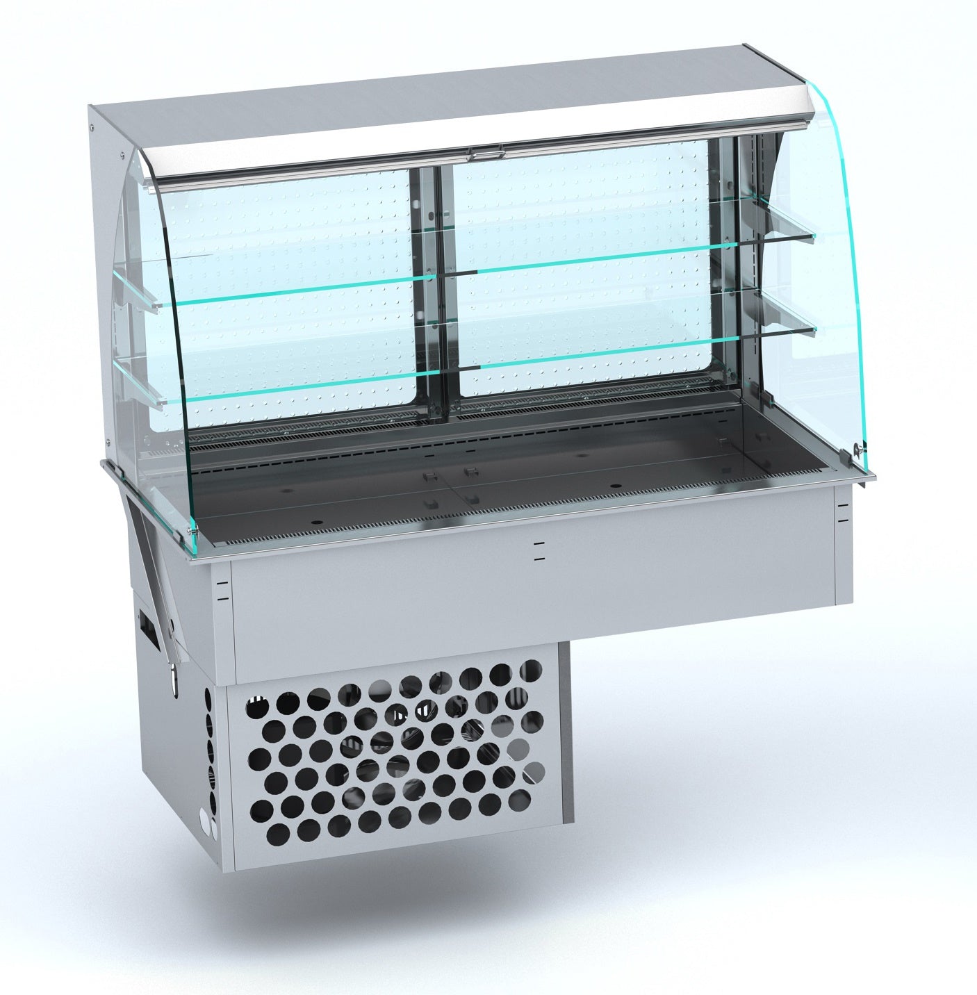 Drop - in buet kjølt display - roll - up 3/1 - for Storkjøkken - XL - Storkjøkken