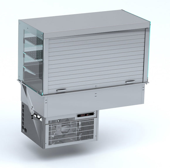 Drop - in cubic kjølede display vegg modell - personer 4/1 - for Storkjøkken - XL - Storkjøkken