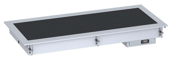 Drop - in oppvarmet keramisk topp 4/1 - sort - for Storkjøkken - XL - Storkjøkken