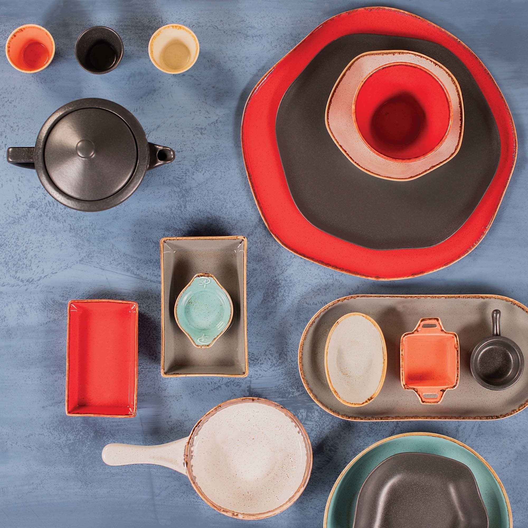 Dyp tallerken i stein, 200x(H)51mm, Min. kjøp: 6 - for Storkjøkken - XL - Storkjøkken