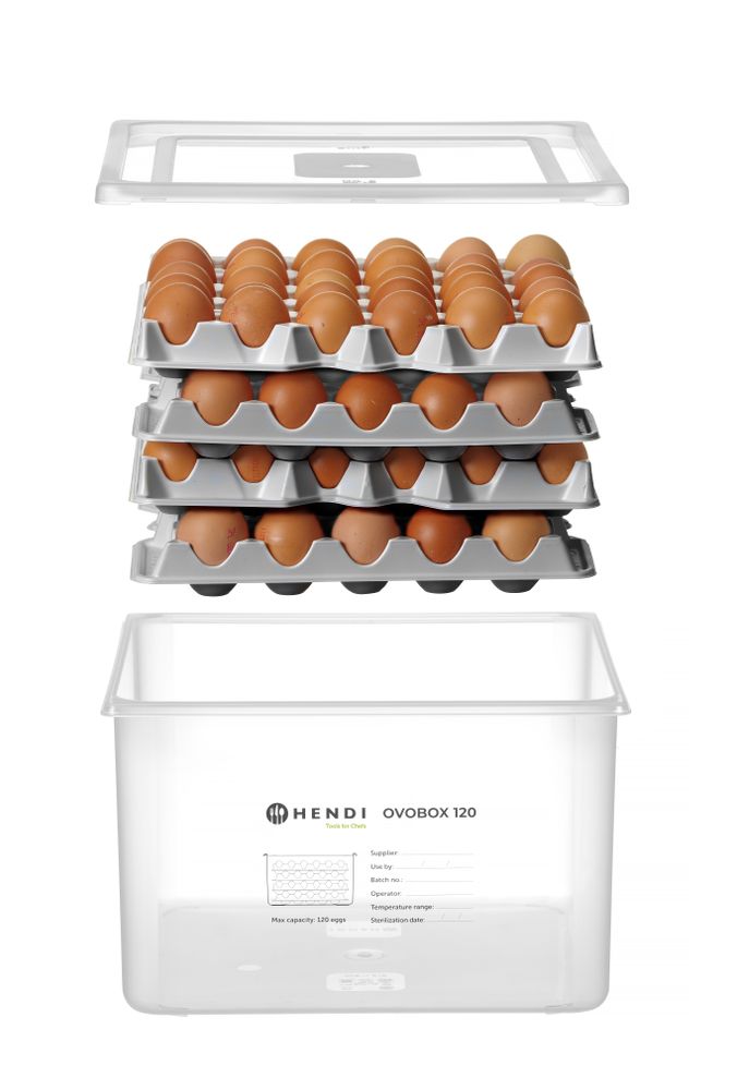 Eggboks - Ovobox 120 - for Storkjøkken - XL - Storkjøkken