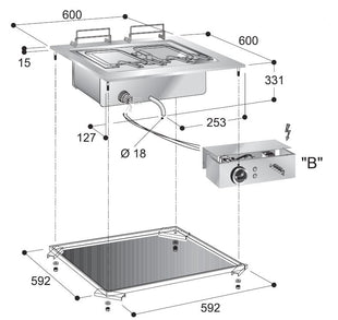 El. pastakoker - for Storkjøkken - XL - Storkjøkken