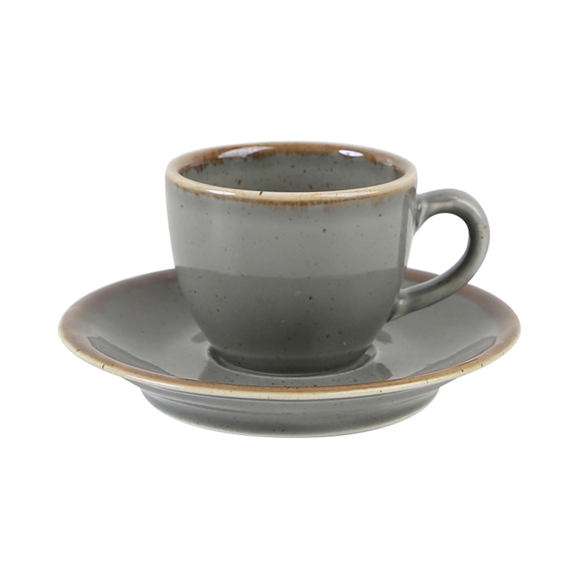 Elegant espressokopp i stein, 80 ml, Min. kjøp: 6 - for Storkjøkken - XL - Storkjøkken