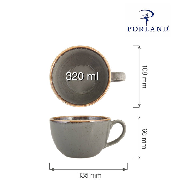 Elegant steinkopp, 320 ml, Min. kjøp: 6 - for Storkjøkken - XL - Storkjøkken