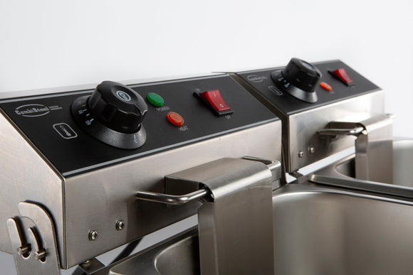 Elektrisk betnkfriteker 2x6 l - for Storkjøkken - XL - Storkjøkken