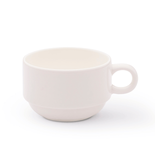 Elfenbensfarget stabelbar kopp, 75 ml - for Storkjøkken - XL - Storkjøkken