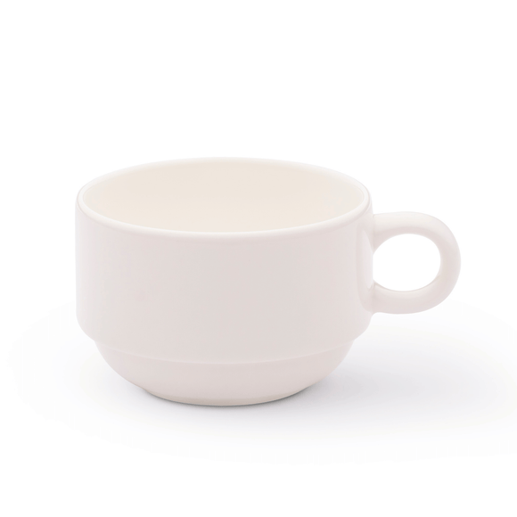 Elfenbensfarget stabelbar kopp, 75 ml - for Storkjøkken - XL - Storkjøkken