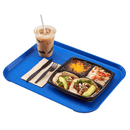 Fast Food - brett i polypropylen, strukturert overflate, marineblå, 355x457 mm - for Storkjøkken - XL - Storkjøkken