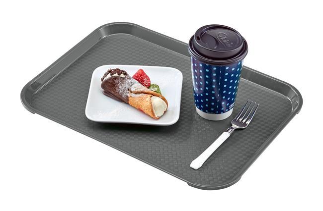 Fast Food - brett i polypropylen, strukturert overflate, rød, 355x457 mm - for Storkjøkken - XL - Storkjøkken