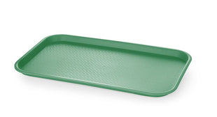 Fastfoodbrett i polypropylen GN 1/1, AmerBox, GN 1/1, Grønn, 530x325x(H)20mm, rektangulær - for Storkjøkken - XL - Storkjøkken