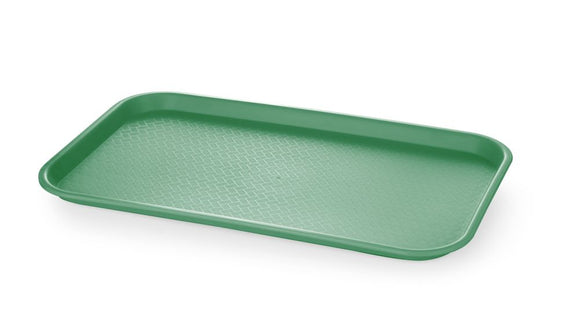 Fastfoodbrett i polypropylen GN 1/1, AmerBox, GN 1/1, Grønn, 530x325x(H)20mm, rektangulær - for Storkjøkken - XL - Storkjøkken