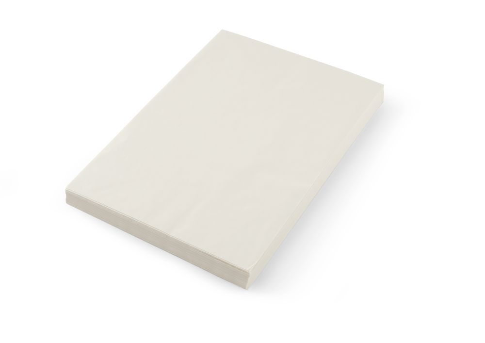 Fettfast papir - 500 stk, hvitt, 500 stk., 250x200mm - for Storkjøkken - XL - Storkjøkken