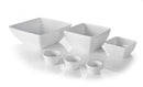 Firkantet skål, White, 130x130x (H) 65mm - for Storkjøkken - XL - Storkjøkken
