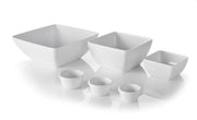 Firkantet skål, White, 270x270x (H) 105mm - for Storkjøkken - XL - Storkjøkken