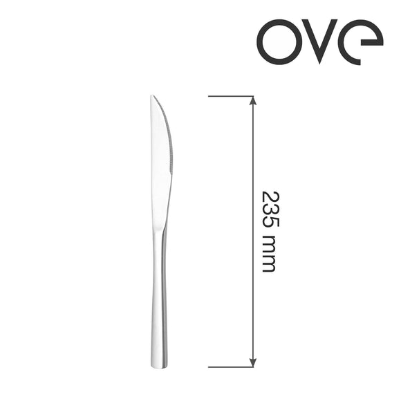 Fjord bordkniv, OVE, 235 mm, sett med 12 stk. - for Storkjøkken - XL - Storkjøkken