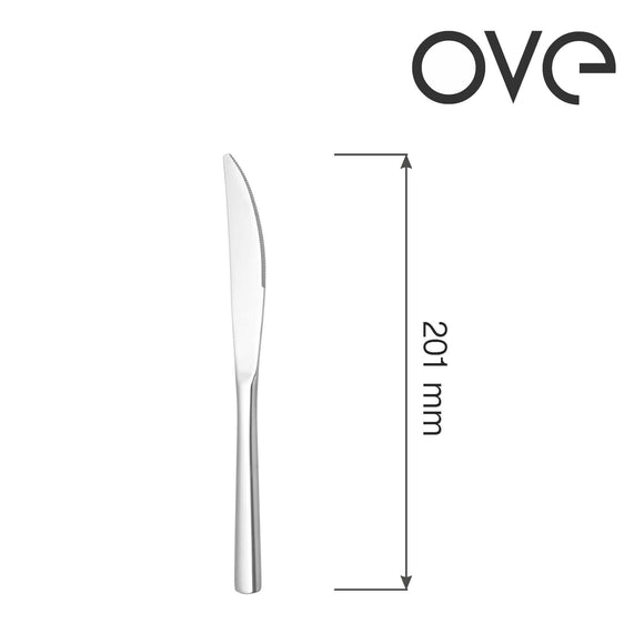 Fjord dessertkniv, OVE, 201 mm, sett med 12 deler. - for Storkjøkken - XL - Storkjøkken