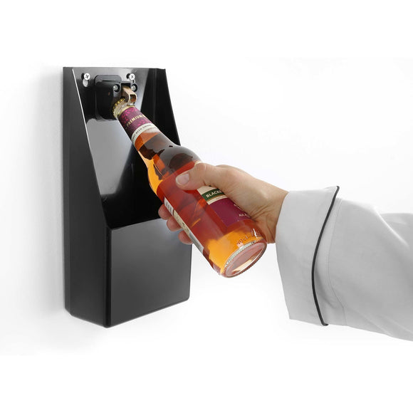 Flaskeåpner med oppsamler, Bar up, 135x70x(H)295mm - for Storkjøkken - XL - Storkjøkken