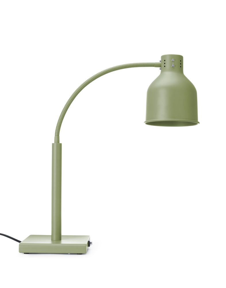 Fleksibel varmelampe, grønn, 220 - 240V/250W, 268x203x(H)660mm - for Storkjøkken - XL - Storkjøkken