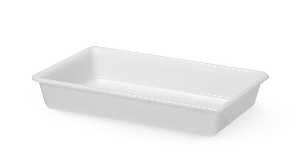 Forberedelsesbrett, 6L, Hvit, 430x285x(H)75mm - for Storkjøkken - XL - Storkjøkken