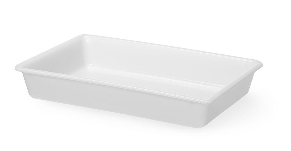 Forberedelsesbrett, 8L, Hvit, 480x330x(H)80mm - for Storkjøkken - XL - Storkjøkken