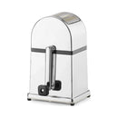 Forkrommet sinklegerings - isknuser med plastbeholder og - øse, 140 x 160 x (h) 270 mm - for Storkjøkken - XL - Storkjøkken