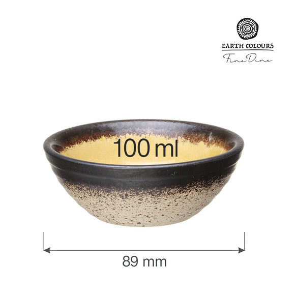 Topaz dippskål, 89 mm, Min. kjøp: 3