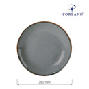 Steinplate, flat, 280 mm, Min. kjøp: 6-9