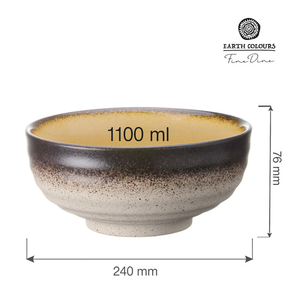 Topaz rund skål, 240 mm, Min. kjøp: 3