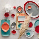 Ravfarget plate på fot, 260 x (H) 62 mm, Min. kjøp: 6-7