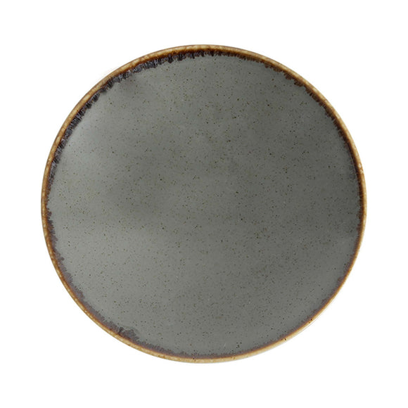 Dyp tallerken i stein, 200x(H)51mm, Min. kjøp: 6