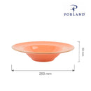 Ravfarget pastaplate, 260 mm, Min. kjøp: 6-7