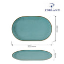 Laguna ovalt fat, 320x200mm, Min. kjøp: 6-3