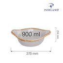 Askfarget ildfast form, 270 mm, Min. kjøp: 6-9