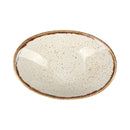 Sand oval miniskål, 110 mm, Min. kjøp: 6-9