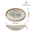 Askens oval miniskål, 110 mm, Min. kjøp: 6-10