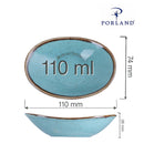 Laguna mini oval tallerken, 110 mm, Min. kjøp: 6-10