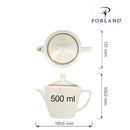 Sand tekanne, 500 ml, Min. kjøp: 6-6